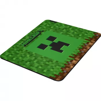 Peles paliktnis Razer Gigantus V2 Medium Minecraft Edition — teksturēta virsma, gumijas pamatne, vidējs izmērs