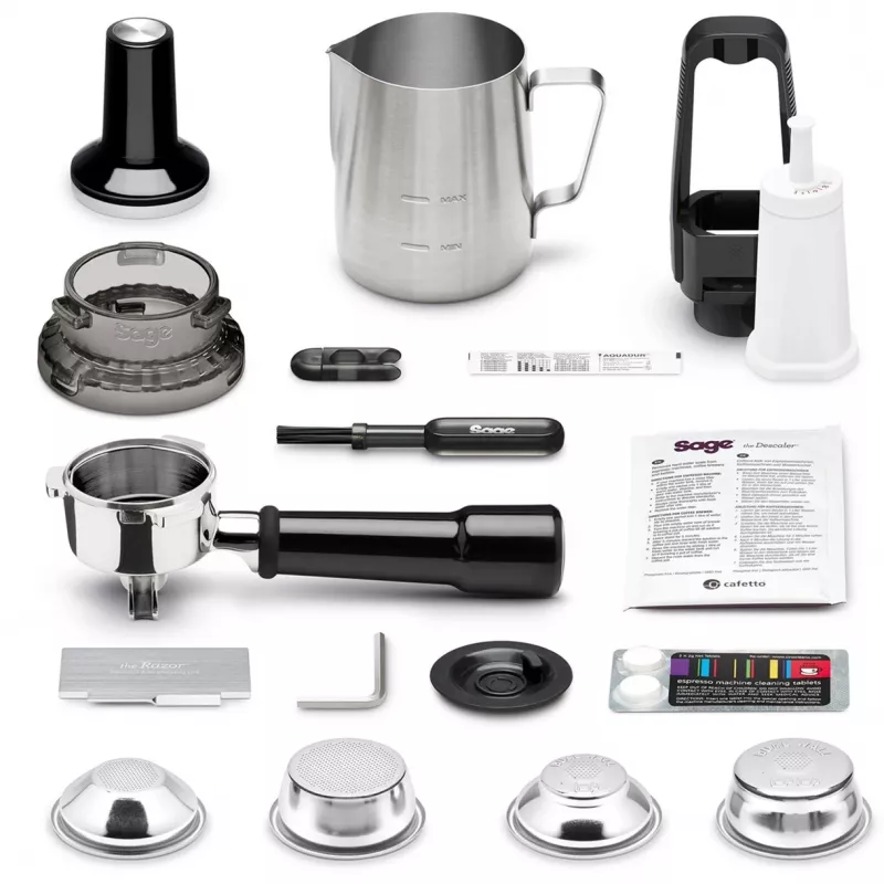 Sage the Barista Touch SES880BST4EEU1 automātiskā kafijas automāts, melns nerūsējošais tērauds