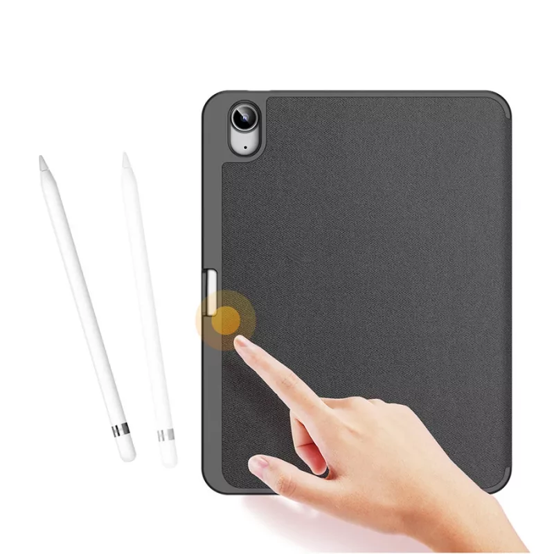 Dux Ducis DUX DUCIS DOMO salokāms vāciņš ar irbuļa glabāšanu iPad 10 (2022) melns