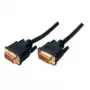 shiverpeaks DVI-D/DVI-D 5m - DVI-D vīriešu/vīriešu - zelta kontakti - melns (BS77445)