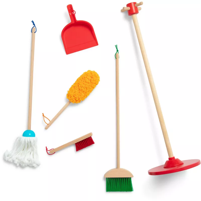 Melissa & Doug Broom Set Play Virtuvē