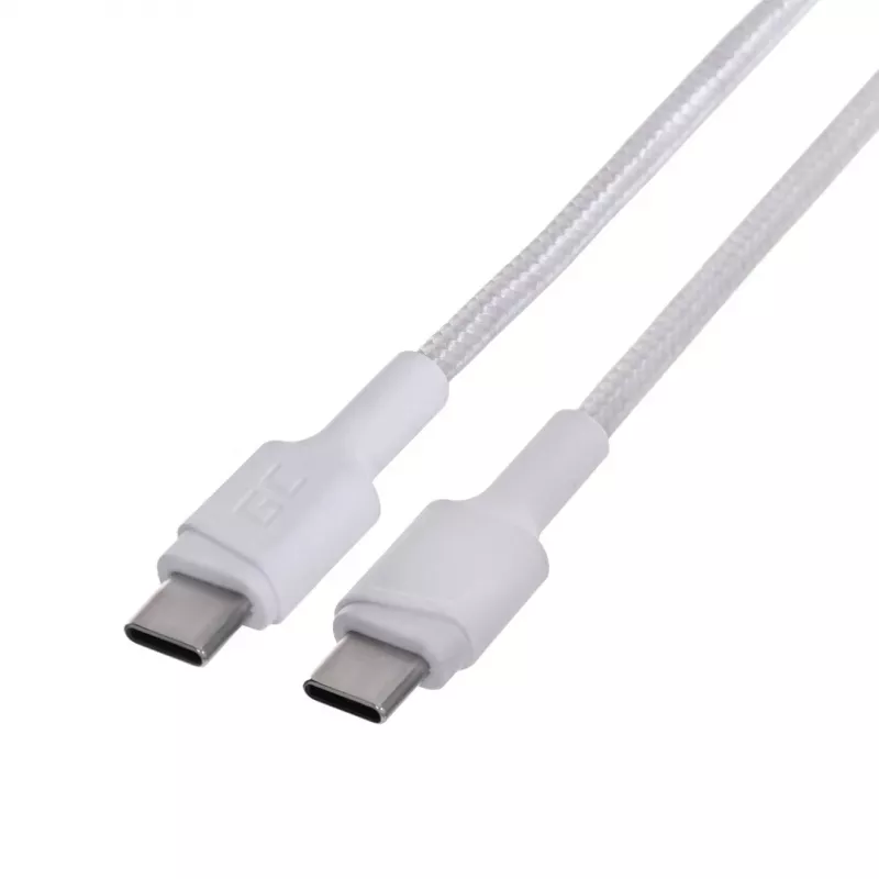 Green Cell KABGC30W USB kabelis USB 3.2 Gen 1 (3.1 Gen 1) 1.2 m USB C Balts