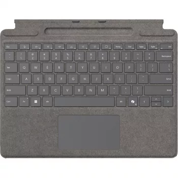 Microsoft Surface Pro tastatūra ar Slim Pen uzņēmumiem QWERTZ vācu Platinum