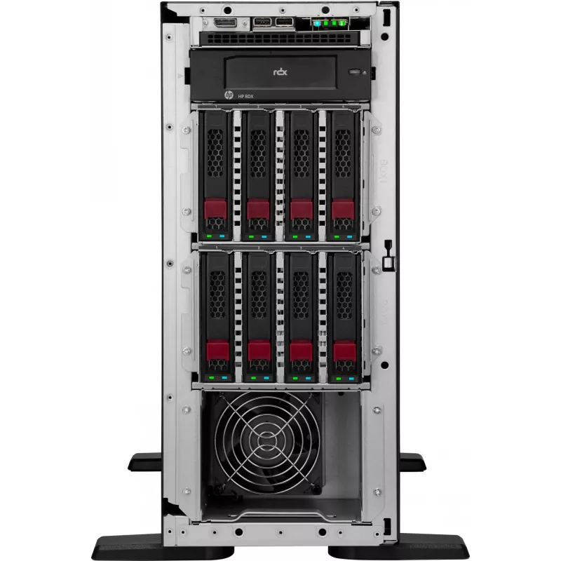 HPE ProLiant ML110 Gen11 4510 12-kodolu 1p 64GB-R MR408i-o 8SFF 2x480GB SSD 2x1000W RPS EU Server