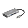 USB Hubs DeLOCK ārējais USB 10 Gbps USB Type-C centrmezgls 63260