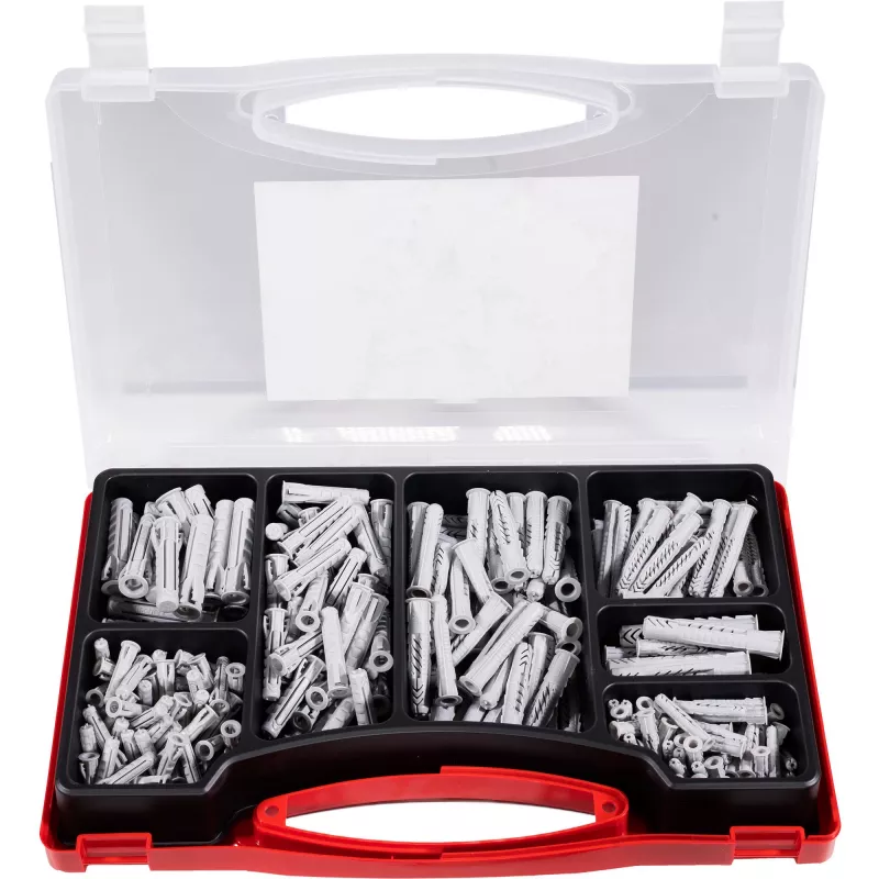 fischer 577159 Meister-Box XL Sienas dībeļu komplekts 290 gab. (577159)