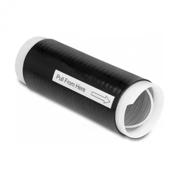Siltum saraušanās caurule DeLOCK 20890 45 mm x 130 mm 2 gab melna