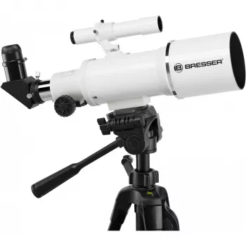 Bresser Optics CLASSIC 70/350 Refraktors 140x Melns, Balts