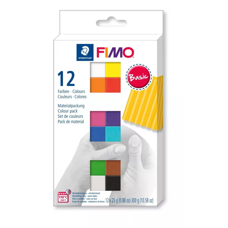 Māla modelēšanas masa Staedtler FIMO 8023 C Jauktas krāsas