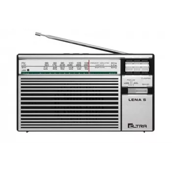 ELTRA Radio LENA 5 USB sudraba krāsā