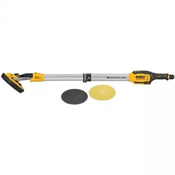 DeWALT DCE800N-XJ bezvadu ģipškartona slīpmašīna 1200 RPM Melna, Sudraba, Dzeltena