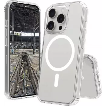 Vāciņš JT BERLIN Pankow Clear MagSafe iPhone 16 Pro Max 17,5 cm Caurspīdīgs