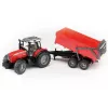 BRUDER Massey Ferguson 7480 ar izgāžamo piekabi