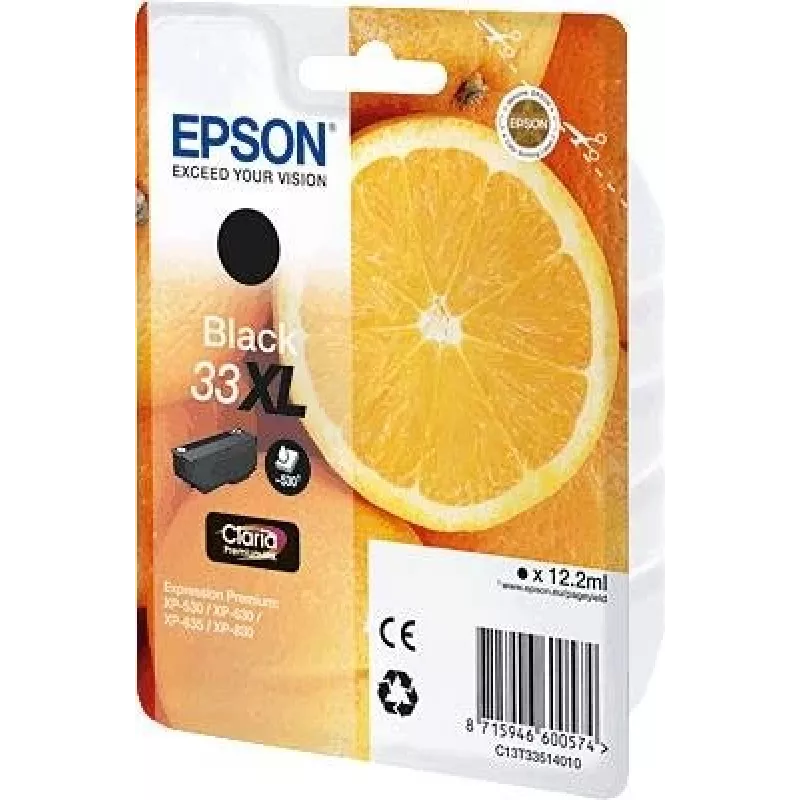 Epson Oranges C13T33514010 tintas kasetne 1 gab. Oriģināla Melna