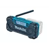 Makita MR052 radio darba vietai, analogais un digitālais, melns, zils