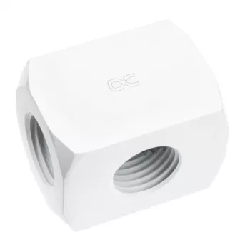Alphacool 17629 Ūdens bloks Brass White 22x30x22mm