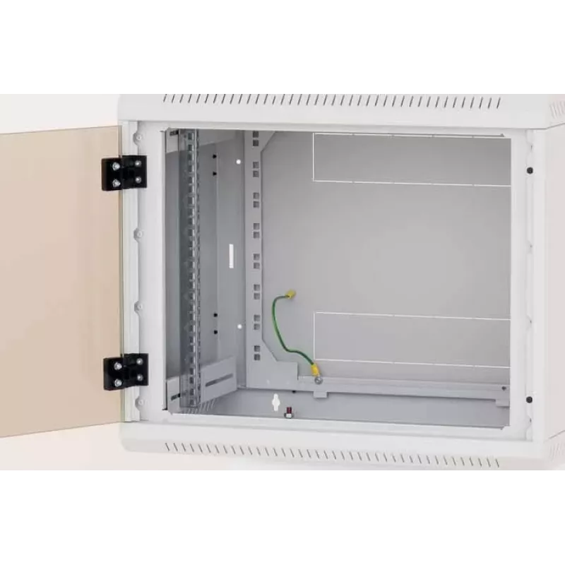 Sienas stiprinājuma skapis Triton RBA-09-AS6-CAX-A1 9U Balts