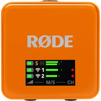 RØDE Wireless GO III oranžs - bezvadu mikrofonu sistēma