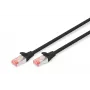 Tīkla kabelis Digitus CAT 6 S/FTP RJ-45 7m Melns