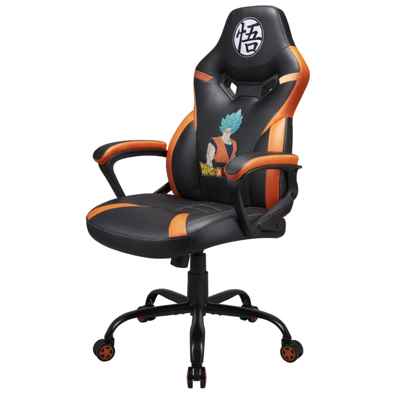 Spēļu krēsls Subsonic SA5573-D4, polsterēts sēdeklis, melns/oranžs