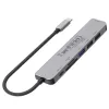 USB-C centrmezgls Unitek 7in1 Alumīnijs PD 100W 5 Gbps — daudzportu adapteris ar Power Delivery