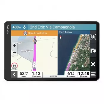 Garmin 1095 navigācijas sistēma, fiksēta, 25,6 cm (10,1 collu) TFT skārienekrāns, 554 g, melna (010-02749-10)