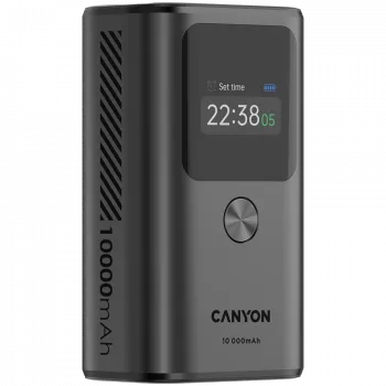 Portatīvais barošanas bloks CANYON OnPower 130 TFT 10000 mAh