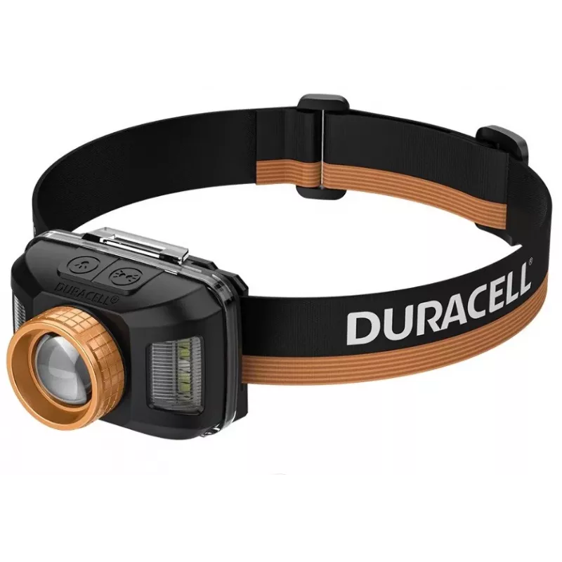 Duracell DH850R Dāvanu komplekta Galvaslampa melna, oranža