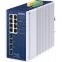 Pārvaldāmais slēdzis PLANET IP30 Industriālais L2/L4 8 Portu Gigabit Ethernet