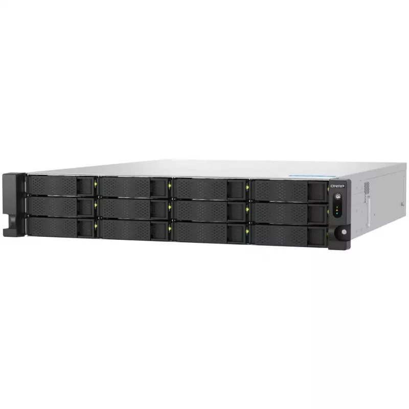 QNAP TS-h1277AXU-RP-R7-32G NAS, 2U Rack, AMD Ryzen™ 7, 32 GB DDR5, 0 TB