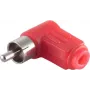 shiverpeaks BS51410-R RCA savienotājs, sarkans