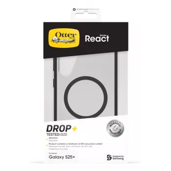 Cover Samsung Galaxy S25+ Otterbox React Case ar magnētiem