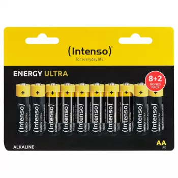 Intenso Energy-Ultra Mignon (AA) baterija, sārma-mangāna, 1.5 V, 10 gab. (7501920)