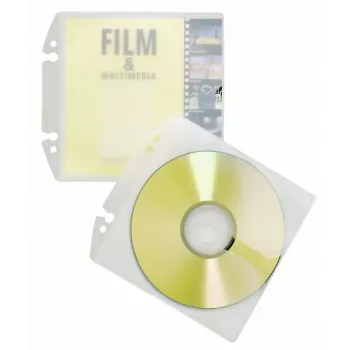 Durable 5223-19 caurspīdīga CD kabatiņa (10 gab.)