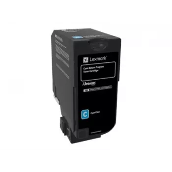 Lexmark 74C20C0 tonera kasetne 1 gab. Oriģināla Ciāna