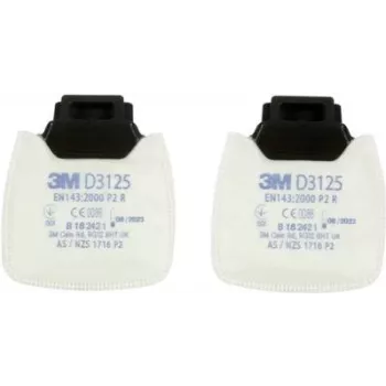 3M Secure Click daļiņu filtrs P2 R D3125 2 gab.