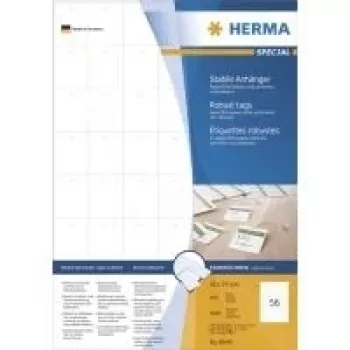 HERMA 8044 Izturīgās birkas A4, 30x37 mm, 5600 gab.
