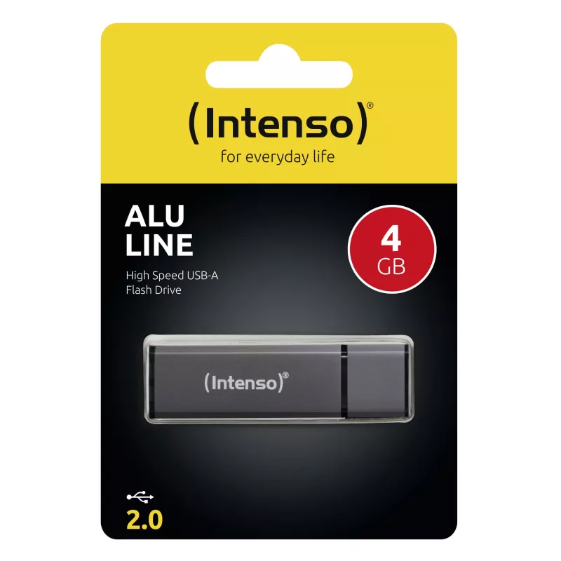 INTENSO USB2 4GB zibatmiņa, melna 3521451