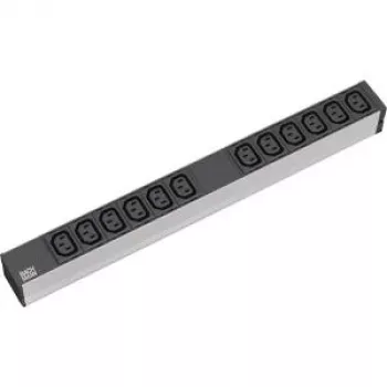 Bachmann IT PDU Basic 800.2284, 1U 19", 12x C13, alumīnija