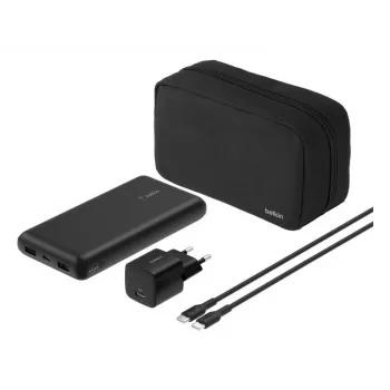 Belkin BoostCharge - Powerbank + AC lādētājs - 20000 mAh - PD - 3 izejas porti (24 pin USB-C, 2 x USB)