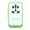 GlocalMe Roamplug balts — 4G LTE Wi‑Fi ceļojumu adapteris ar eSIM