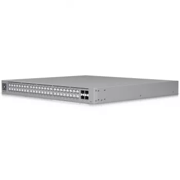 Ubiquiti USW-Pro-Max-48-PoE slēdzis, Etherlighting, 16x RJ45 2.5Gbps, 32x RJ45 1000Mbps, 4x SFP+, L3, 720W PoE
