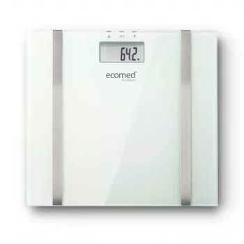 Ecomed BS-70E Taisnstūra Baltas Elektroniskās Personas Svari