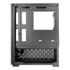 Mini Tornis PC korpuss TACENS Mars Gaming MC-SE2 — Mini-ITX / Micro-ATX, melns, sānu logs, barošanas bloks apakšā, atbalsta 2x2.5 collu + 1x3.5 collu