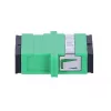 Extralink SC/APC Duplekss Adapteris, Vienmodas, Zaļš