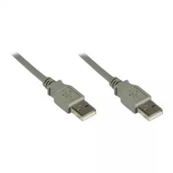 GoodConnections USB 2.0 savienojuma kabelis A-A, pelēks, 0,5 m