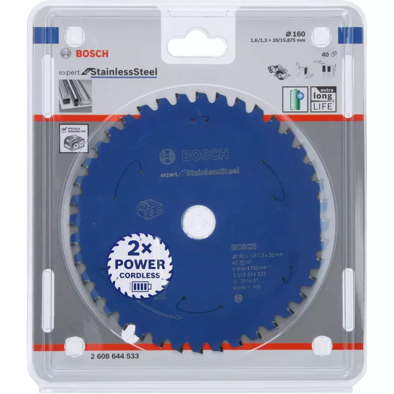 Bosch 2 608 644 533 ripošanas zāģa asmens 16 cm 1 gab.