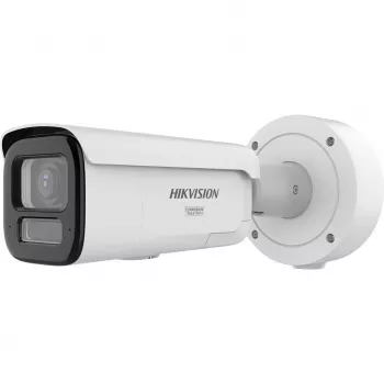 IP drošības kamera Hikvision Pro Series DS-2CD2687G3-LIZS2UY/SL 8 MP ColorVu motorizēts varifokāls 2.8–12 mm bullet, 1/1.8 collu CMOS, 360° rotācija, balta