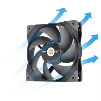 Thermaltake SWAFAN GT12 120mm korpusa ventilators - Melns