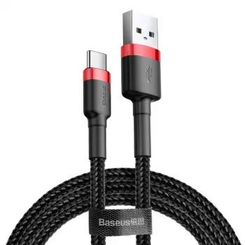 Mobilā telefona kabelis Baseus Sarkans 1m USB A USB C